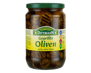 Gegrillt grüne Olive